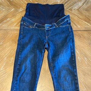 Seraphine Organic Cotton Over Bump Maternity Jeans